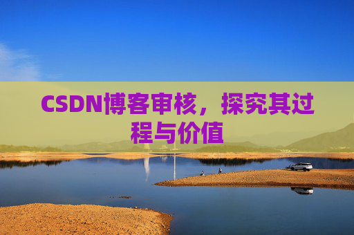 CSDN博客审核，探究其过程与价值